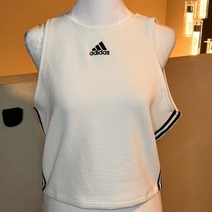 NWT Womens Adidas Zip Back Tank